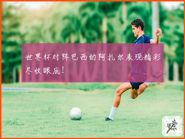 世界杯对阵巴西的阿扎尔表现精彩尽收眼底！